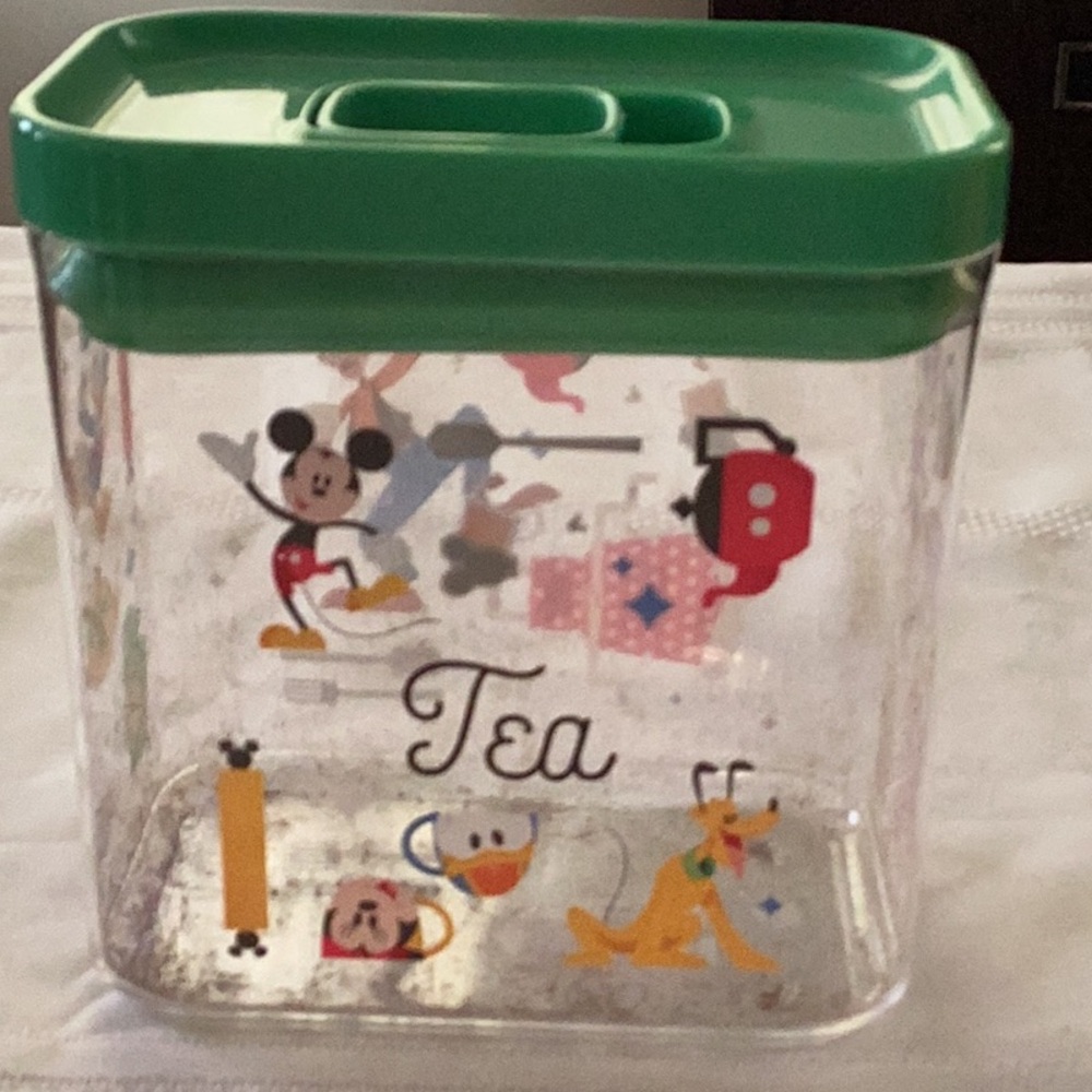 Disney Park Tea Storage Container